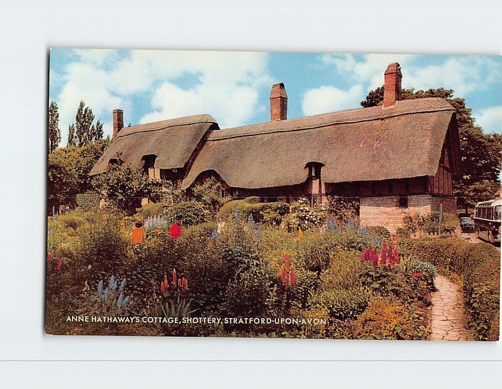 Postcard Anne Hathaways Cottage Shottery England