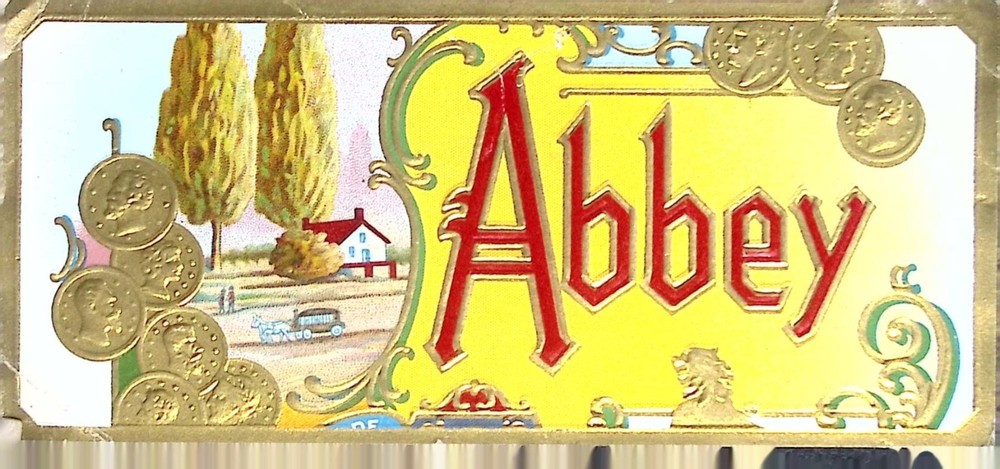 Vintage Abbey Gold Foil Embossed Die Cut Greeting Card Victorian Style