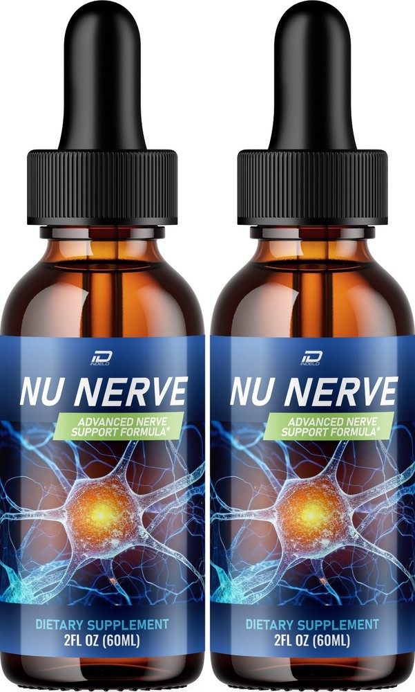 (2 Pack) Nu Nerve – NuNerve Extra Strength All Natural Healthy Organic Support