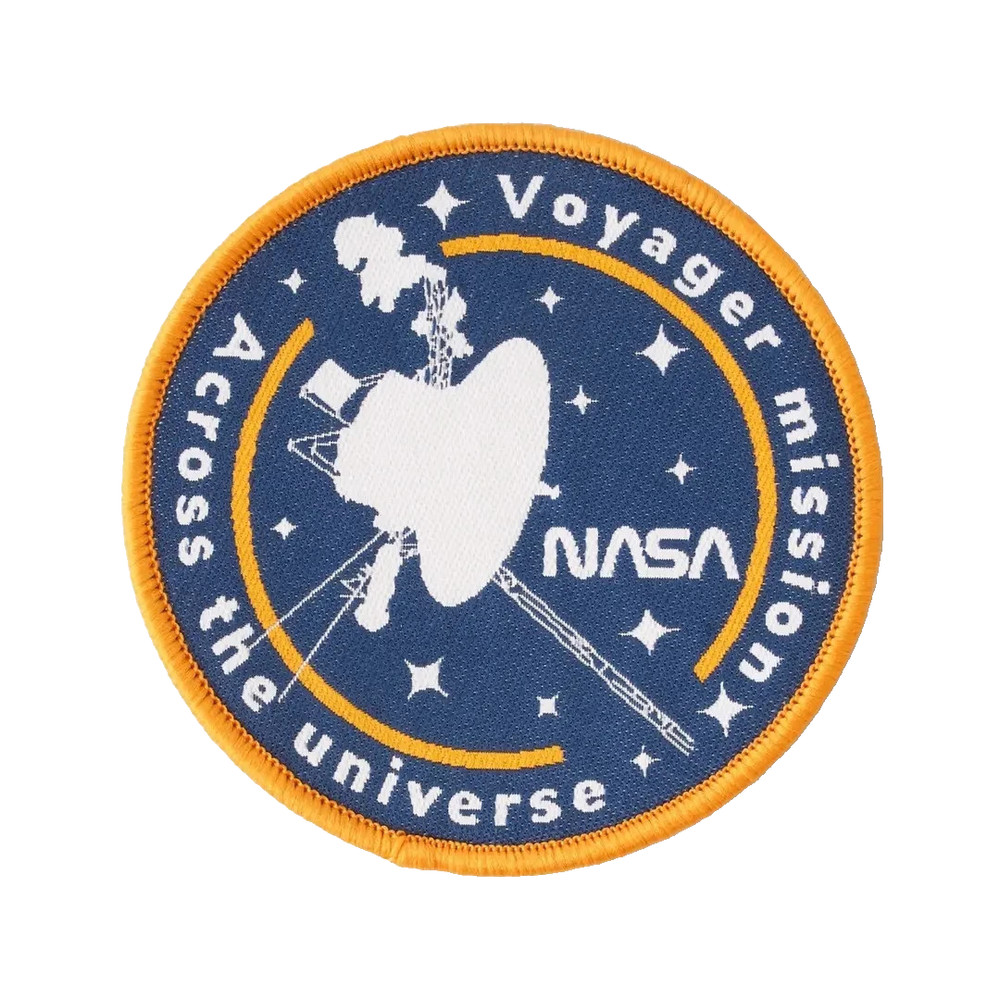 Uk Nasa Voyager Space Mission Woven Patch Badge #9