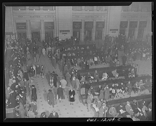 D.C. Interior of the Union Station historic photo, : Washington, Untitled photo