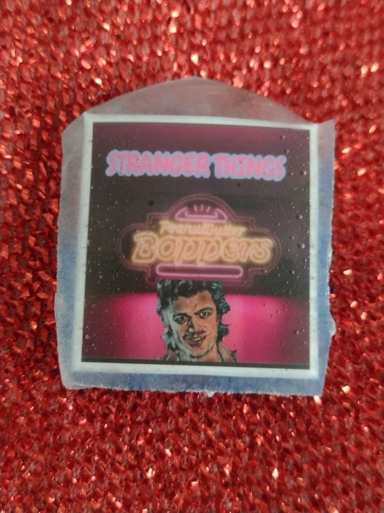 Steve Harrington Stranger Things 5 Peanut Butter Boppers Handmade Glow Pin