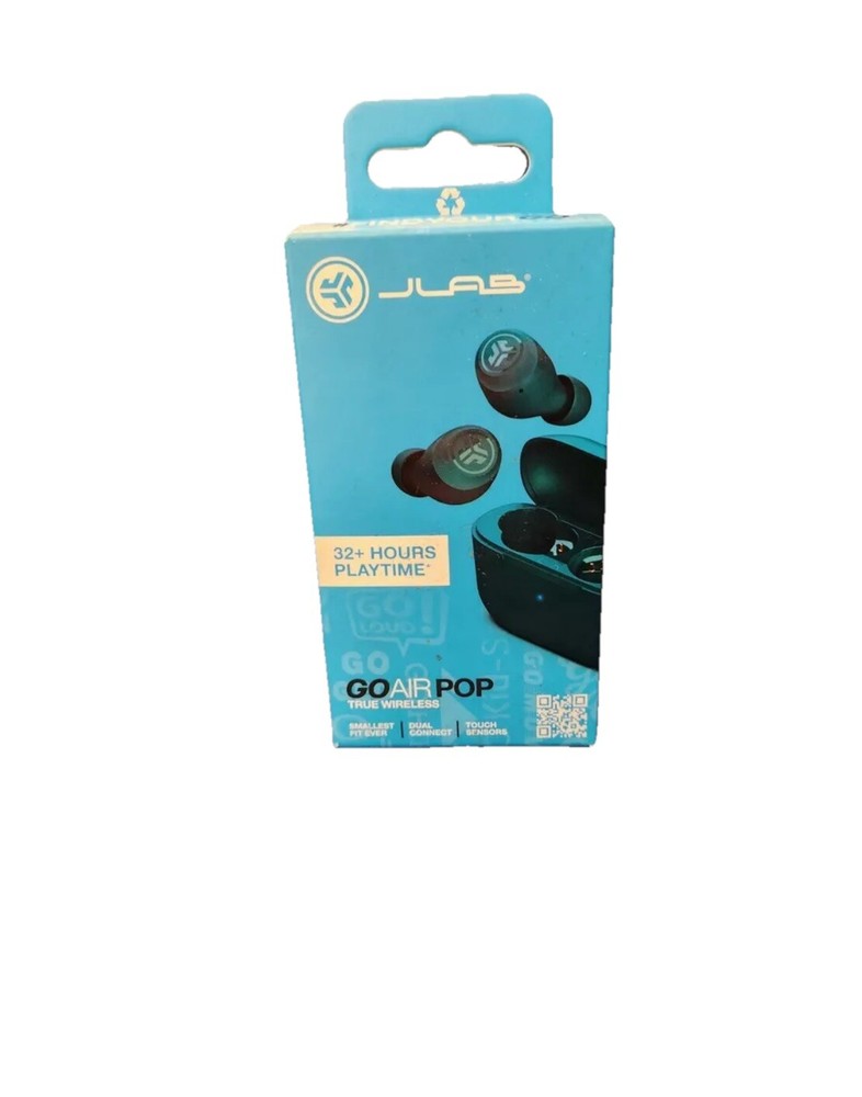 JLab GO Air POP True Wireless Earbuds *Teal* Brand New!