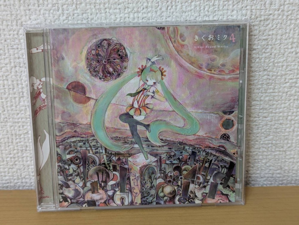 Kikuo Miku CD Vol.4 Kikuo Sound Works Album 2015 Hatsune Miku Used
