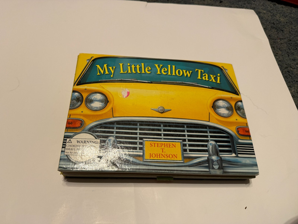 My Little Yellow Taxi Activity Book by Stephen T. Johnson Red Wagon Books