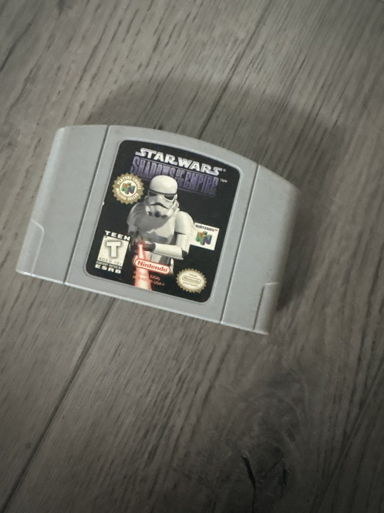Star Wars Shadows of the Empire Nintendo 64 N64 Original Authentic Game! Tested