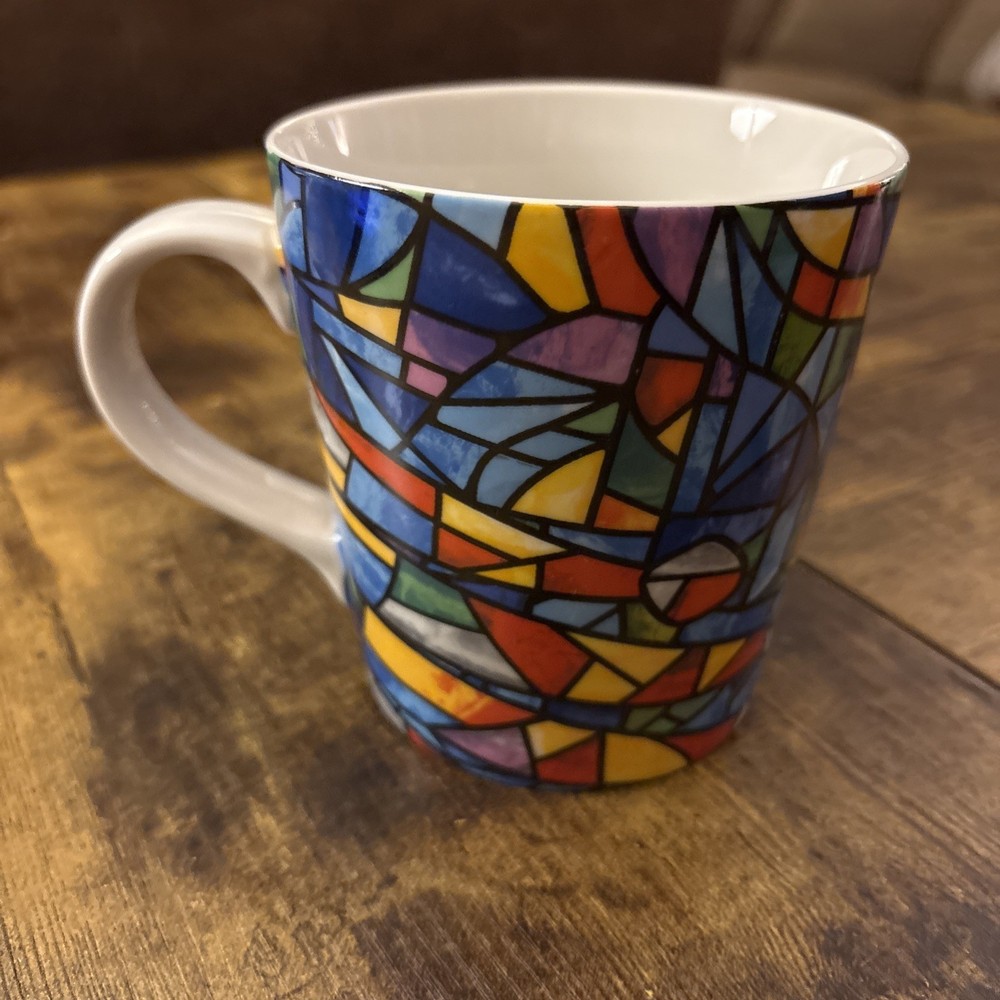 Ceramic Souvenir Mosaic Mug Gaudi Art Trencadis S.L. Barcelona Spain Pre-Owned