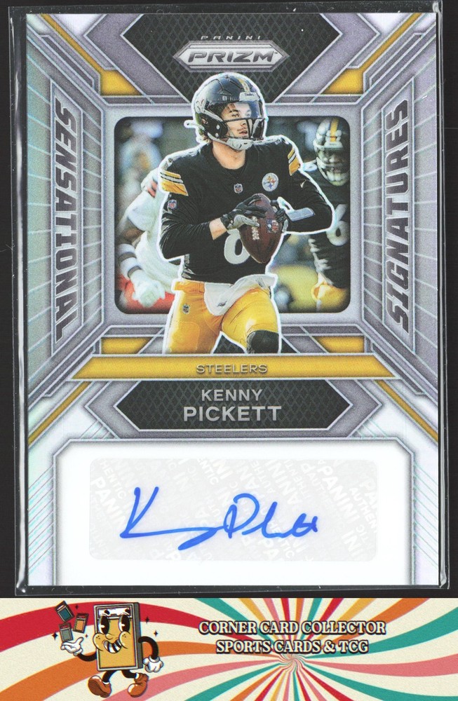 2023 Panini Prizm #SS-KP SN,AU Kenny Pickett Sensational Signatures Steelers