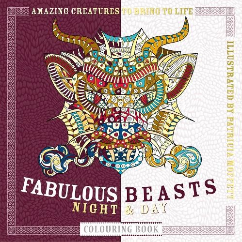 Fabulous Beasts Night & Day Colouring Book by Patricia Moffett Book The FastFREE US DELIVERY | ISBN: 1780978588 | Quality Books
