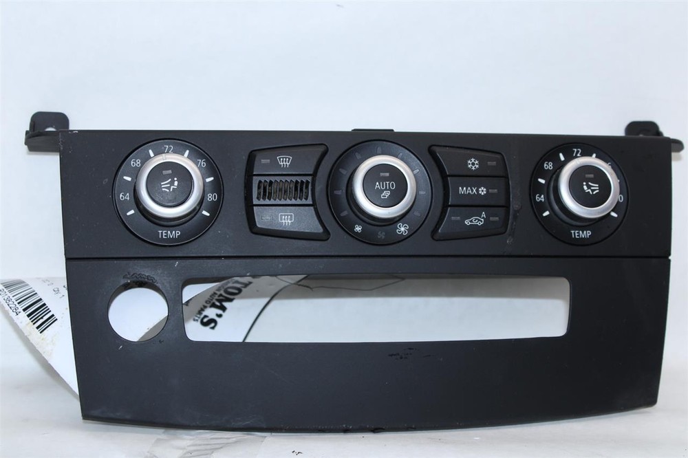 Used A/C Selector Switch for 2010 BMW 535i Automatic AC Control Base Model with AUX