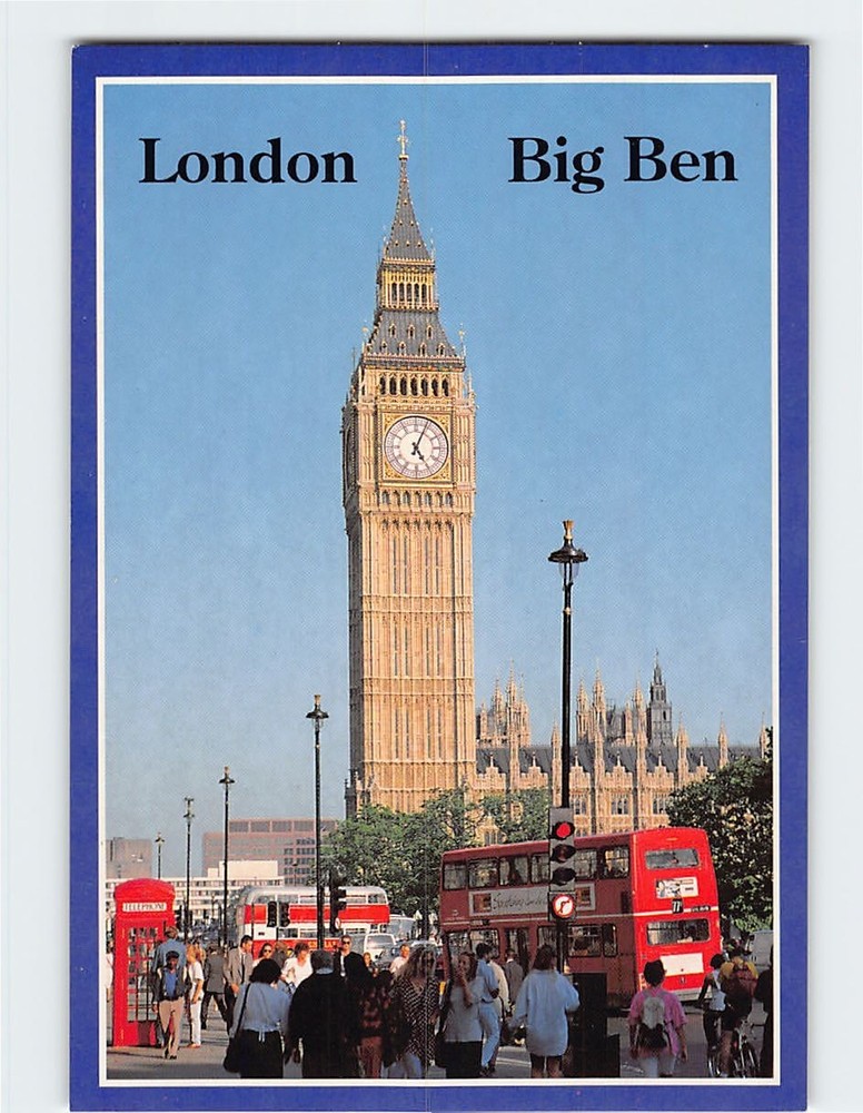 Postcard Big Ben London England
