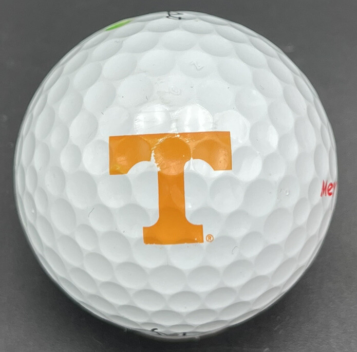 Tennessee Volunteers Logo Golf Ball (1) Titleist Pro V1 Pre-Owned