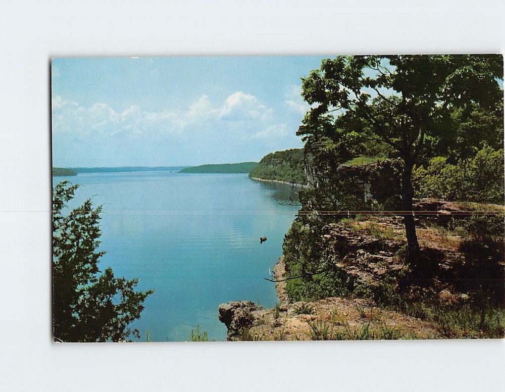 Postcard High Bluffs on Horseshoe Bend Drive Lake of the Ozarks Missouri USA