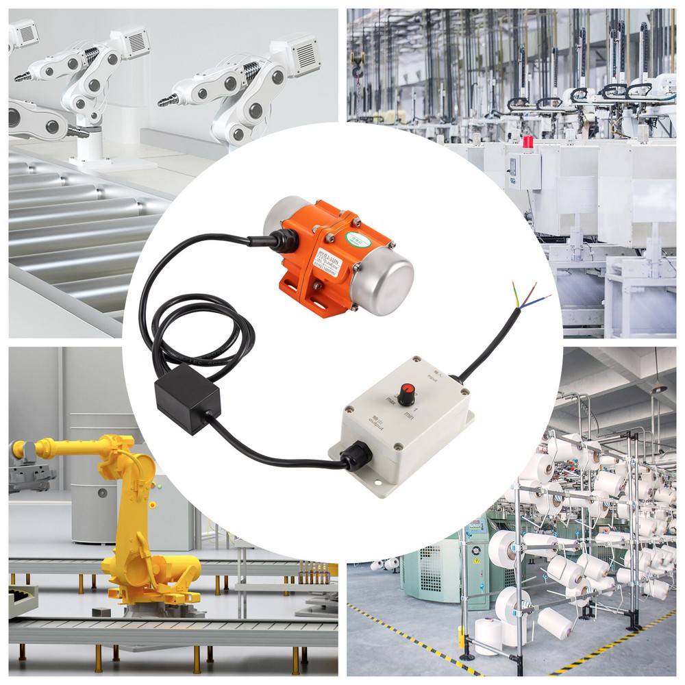 30W 110V AC Vibration Motor with Adjustable Speed 3600RPM-image