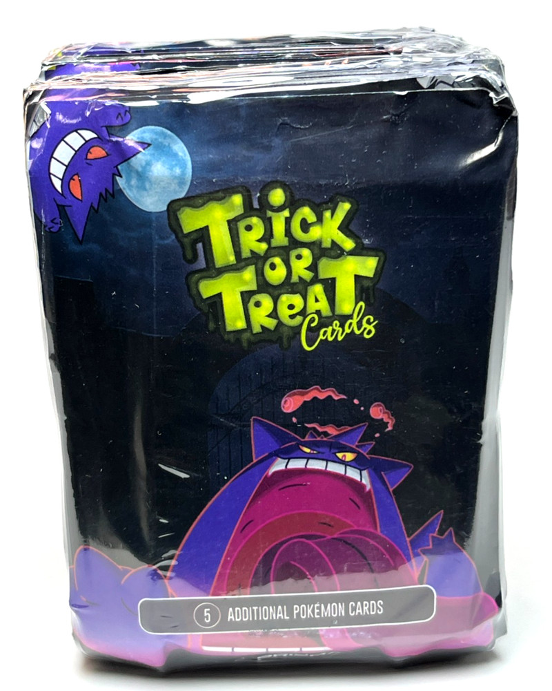 2025 BOX POKEMON Halloween Trick Or Treat PRISMA Cards - 25 Packs Peru GENGAR
