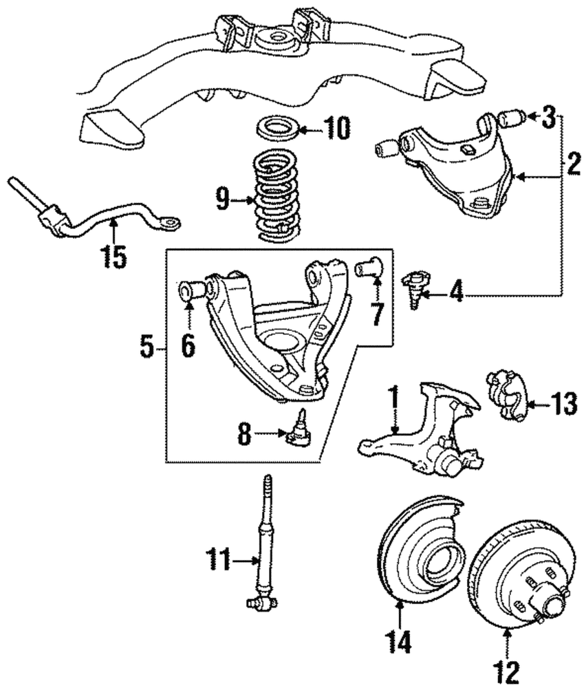 Genuine GM Shock Absorber 22064841