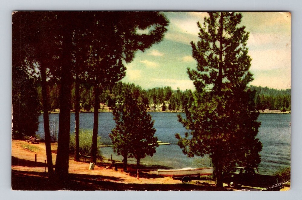 California CA Lake Arrowhead Vintage Postcard