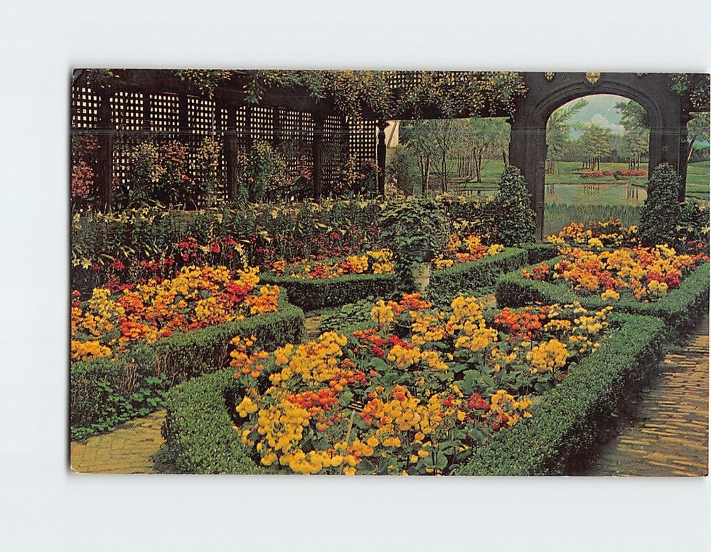 Postcard Spring Flower Show Phipps Conservatory Pittsburgh Pennsylvania USA