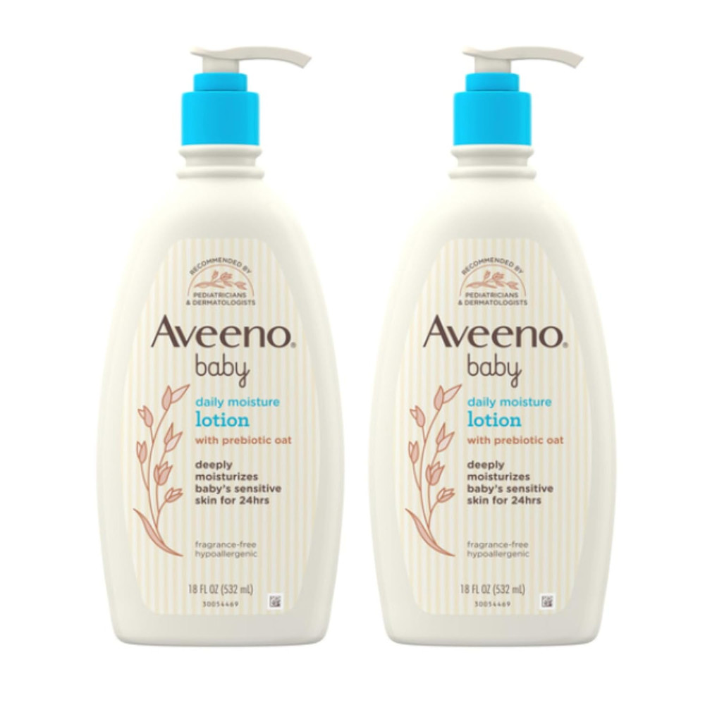 Daily Moisture Body Lotion for Sensitive Skin, Hypoallergenic Moisturizing Baby