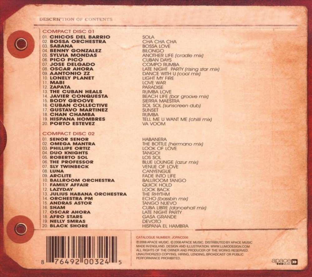 Various Artists Latino [Apace] New Cd