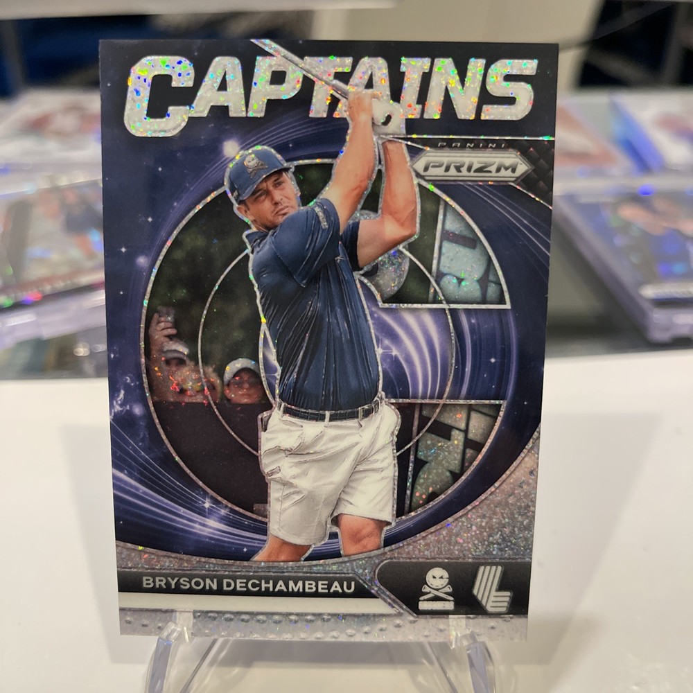 Bryson DeChambeau 2024 Prizm LIV Golf Captains Pulsar Prizm /299 Crushers GC