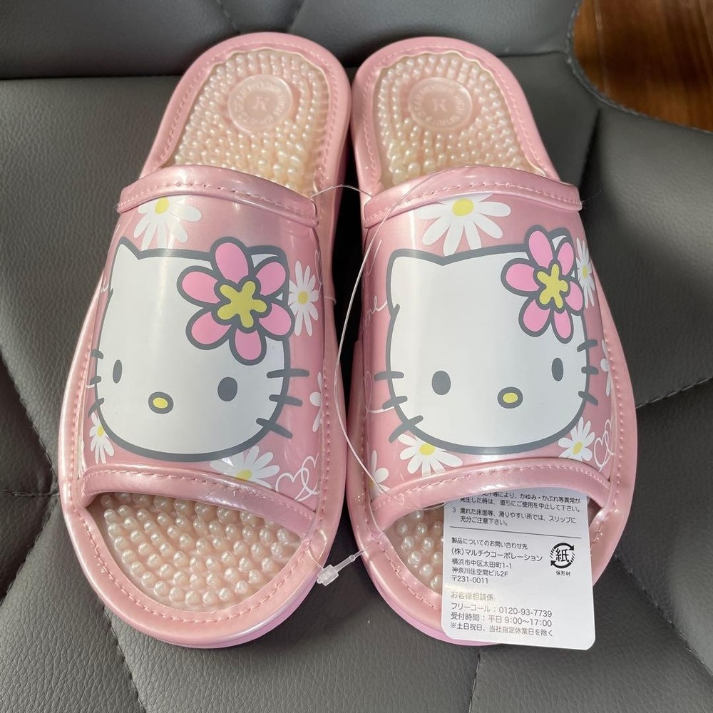 Hello Kitty Health Sandals, M Size, Indoor Slippers