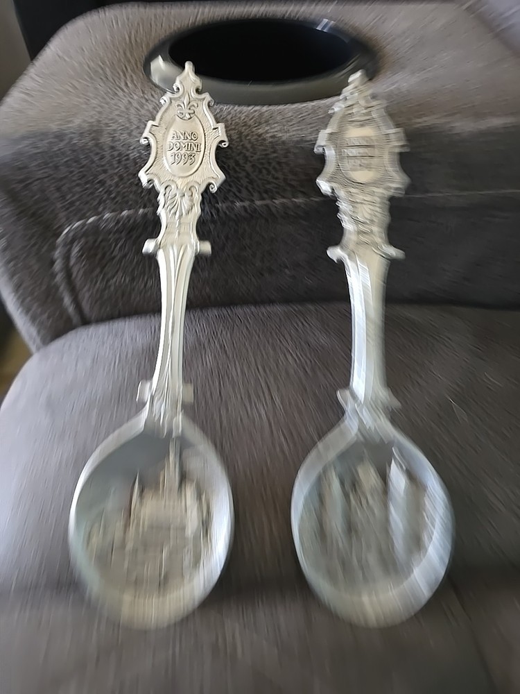 WMF Zinn REMBRANDT Pewter COLLECTOR SPOON Vintage GERMAN