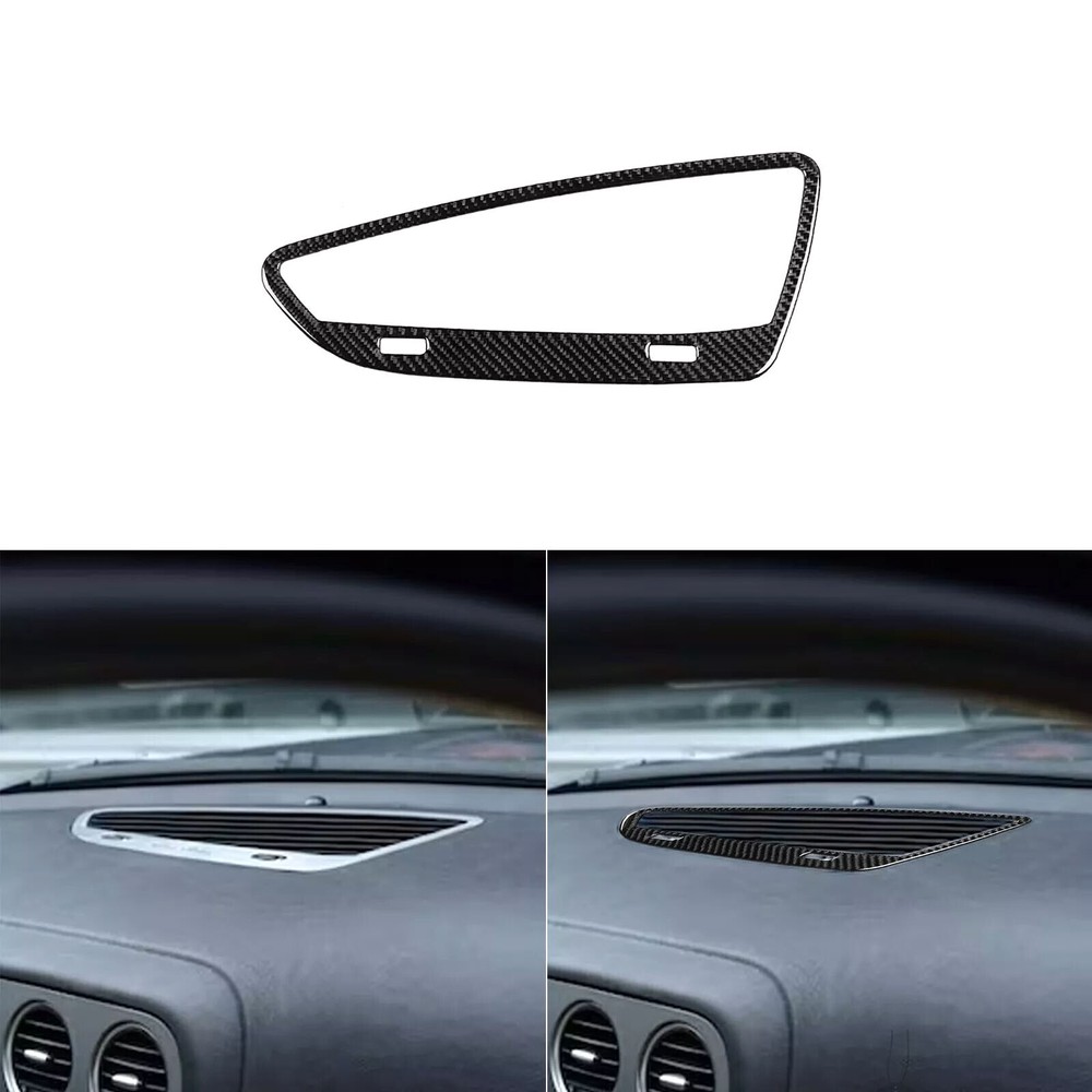 Carbon Fiber Central Air Vent Outlet Cover For Alfa Romeo 159 Brera Spider 04-11