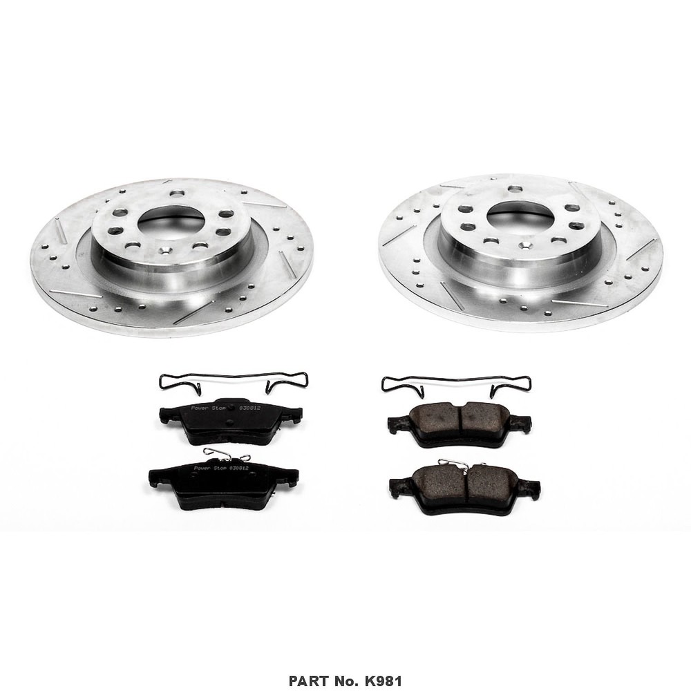 Power Stop K981 High Performance Brake Upgrade Kit