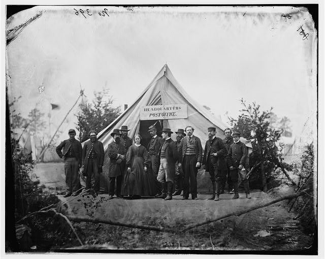 American Civil War,Falmouth,Virginia,VA,Post Office Tent,Army of the Potomac