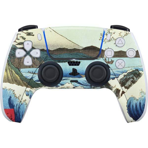 Hiroshige PS5 Controller Skin - View from Satta Suruga Province