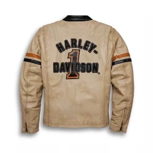 Harley Davidson Men's Motorcycle Riding Jacket Genuine Leather Adventure Jacket.