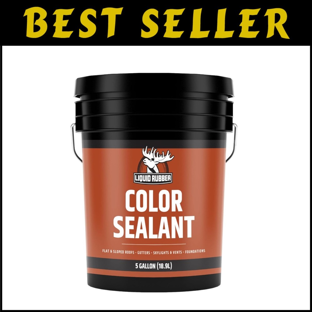 Flexible Elastomeric Waterproof Sealant for Metal & Concrete Surfaces