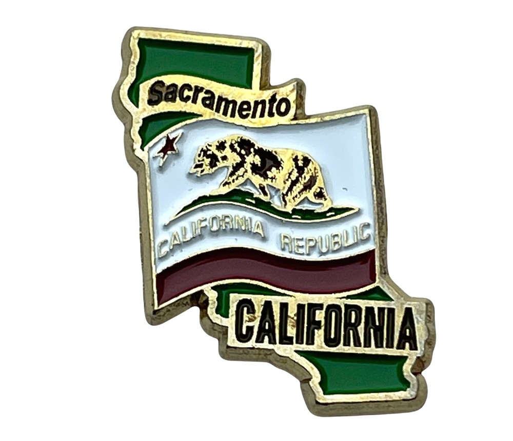 California State Of Capital Sacramento Hat lapel Pin AVA F1D29B