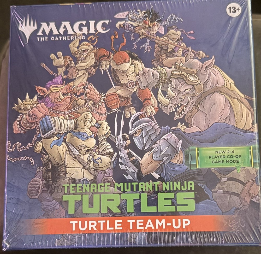Sealed Teenage Mutant Ninja Turtles Team-Up Box Magic MTG New Sealed