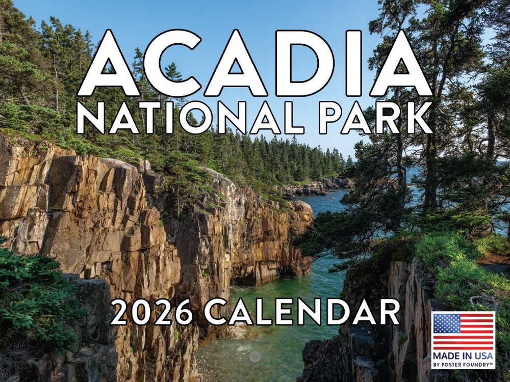 Acadia National Park Calendar 2026 Monthly Wall Calender 12 Month-image
