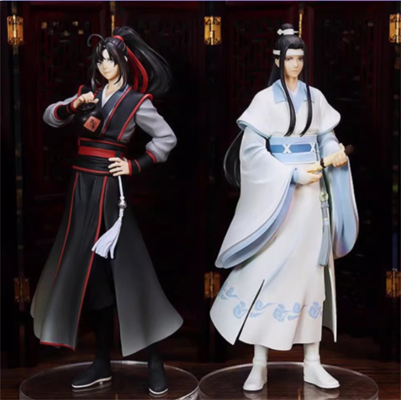 Official Genuine Mo Dao Zu Shi Wei Wuxian Lan Wangji Figure Model Doll Toys Gift