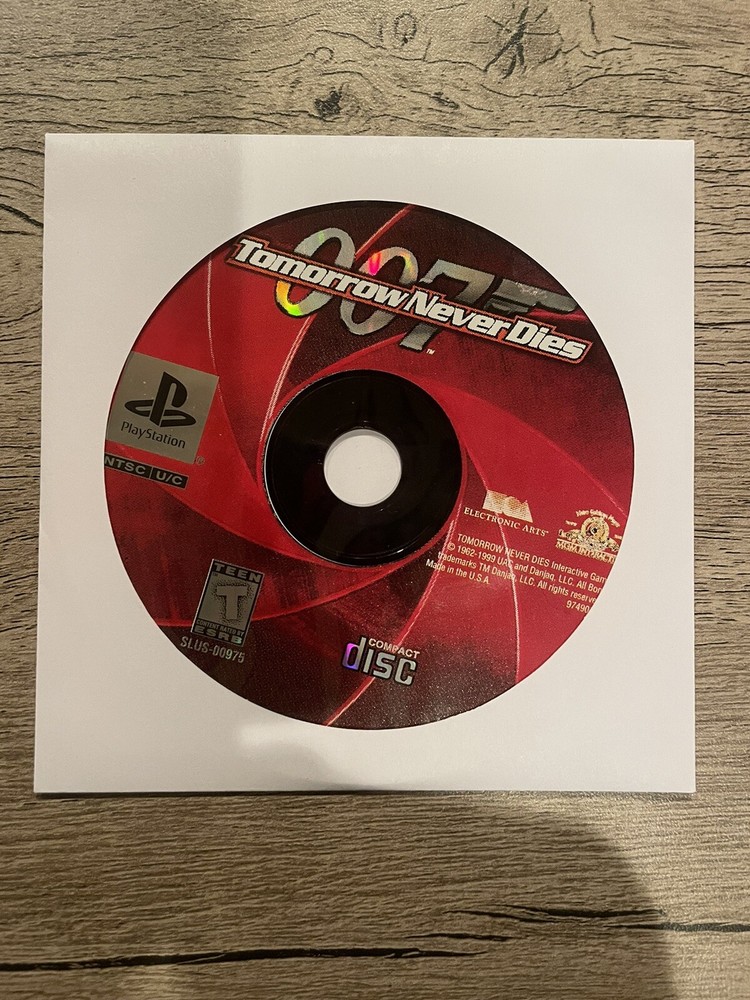 Tomorrow Never Dies; Loose Disc (Sony PlayStation 1, 1999)