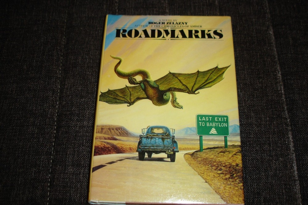 Roger Zelazny  Roadmarks  HBDJ  1st edition