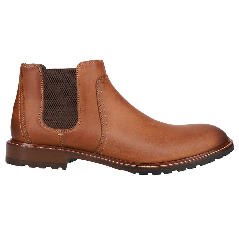 Johnston & Murphy Bedford Round Toe Chelsea Dress Boots for Men Size 10 M 59-3330