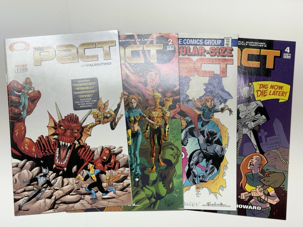The Pact #1-4 Complete Series Set Image 2005) Invincible Robert Kirkman 1 2 3 4