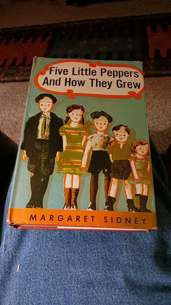Five Little Peppers and How They Grew by Margaret Sidney Vintage Hardcover Book