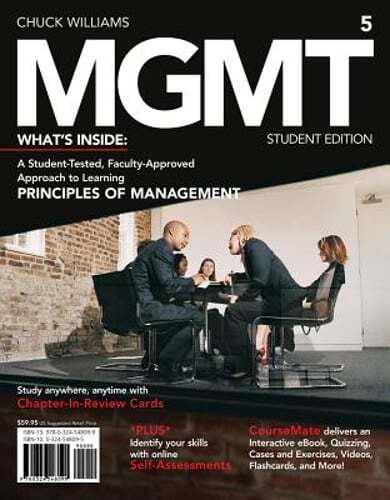 Mgmt5 (with Coursemate Printed Access Card) by Chuck Williams: Used