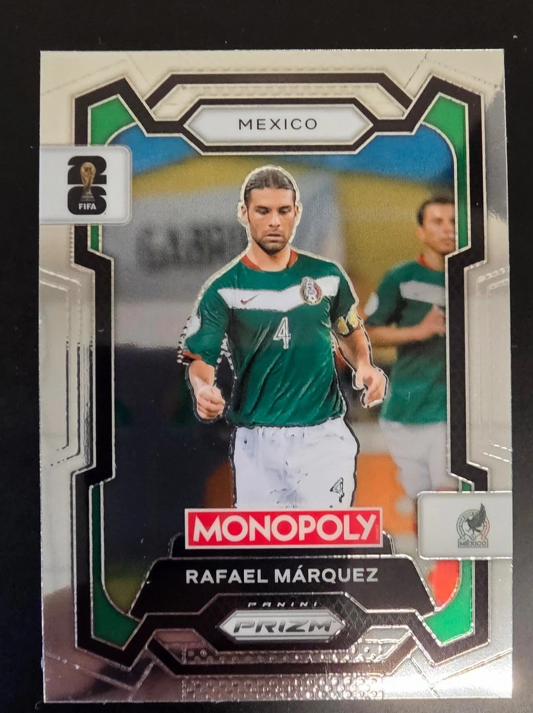 2026 Panini Prizm Monopoly FIFA World Cup Rafael Marquez Card #57 Mexico