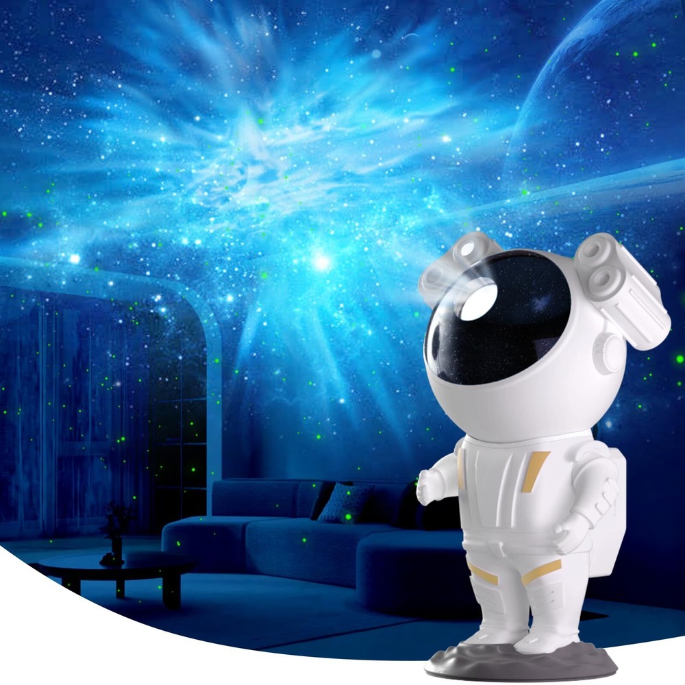 Galaxy Projector, Tiktok Astronaut Nebula Night Lights, Remote Control Timing...