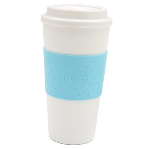 Acadia 16 oz Travel Mug - Insulated Reusable Coffee Tumbler with Double-image