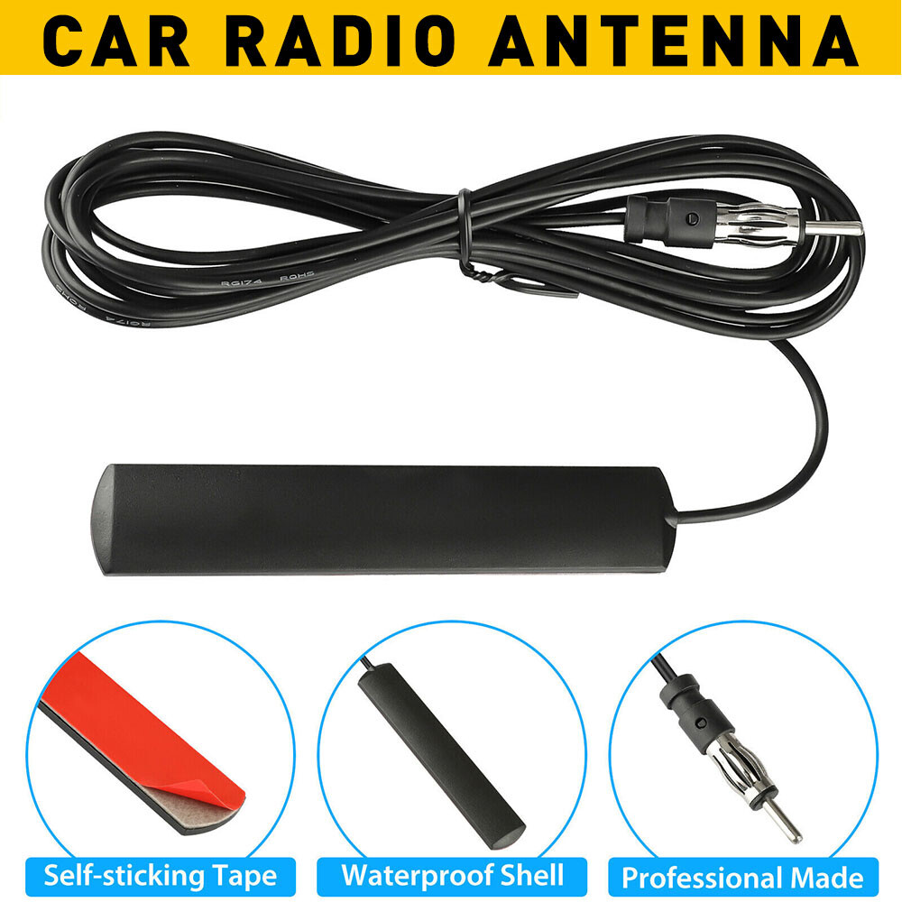 10ft Car Hidden Stereo Antenna FM AM Aerial Radio Signal Antenna Booster