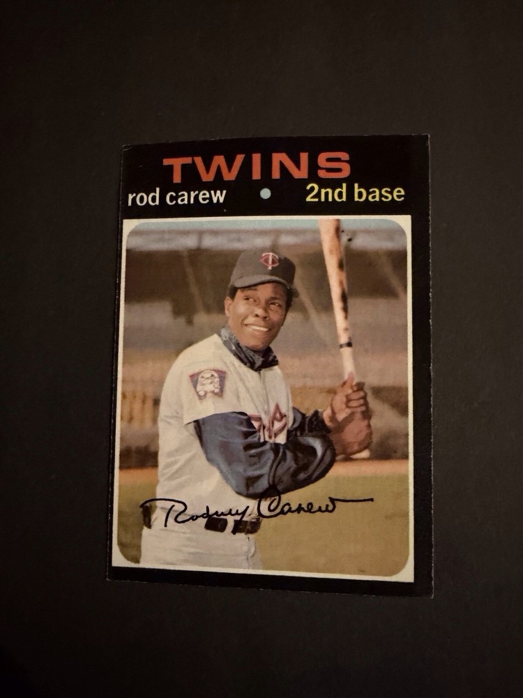 Topps 1971 Rod Carew Minnesota Twins #210 Base Set Baseball Card