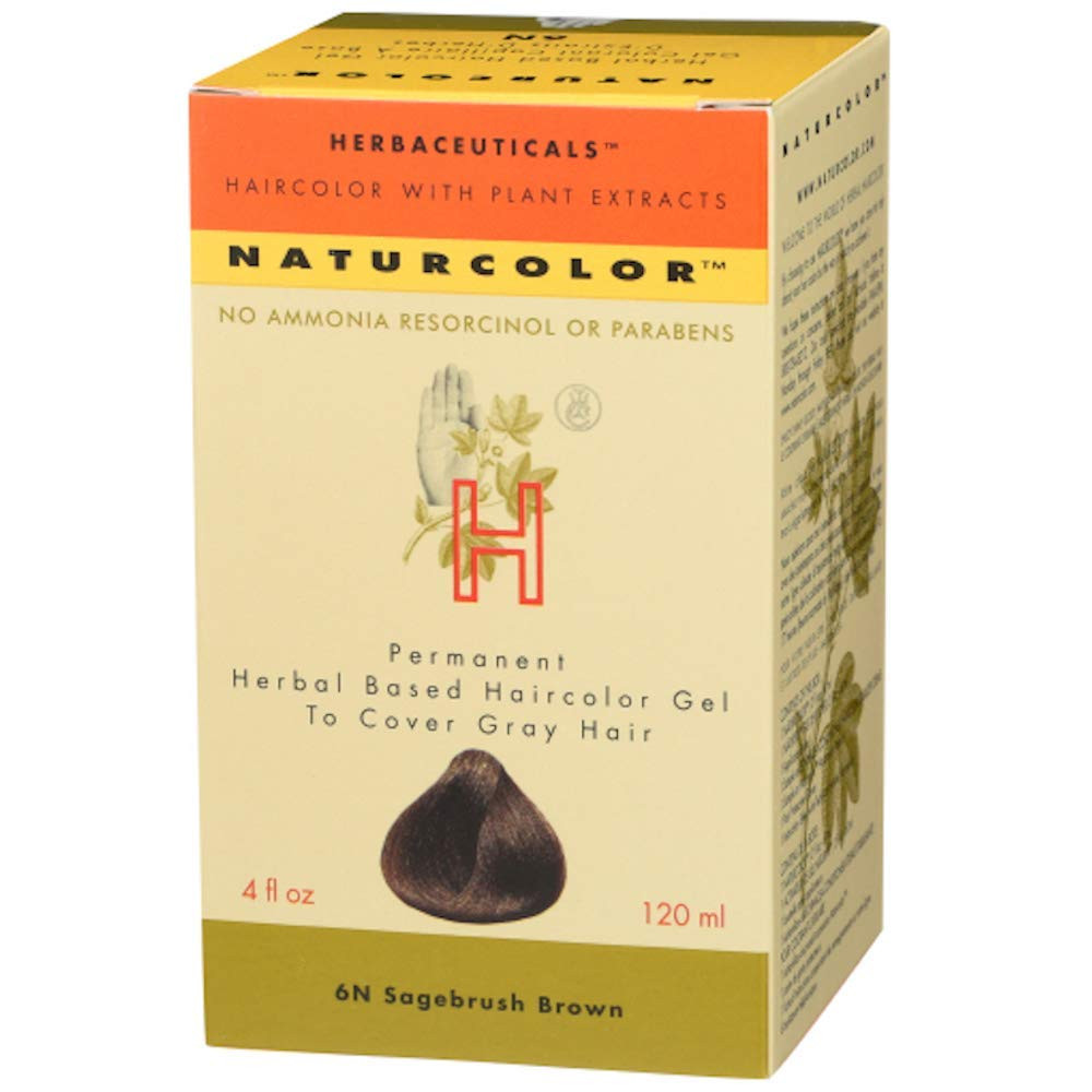 Haircolor Hair Dye - Sagebrush Brown, 4 Fl Oz (6N)