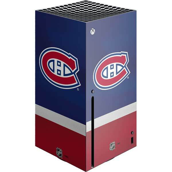 NHL Montreal Canadiens Xbox Series X Console Skin - Montreal Canadiens Jersey